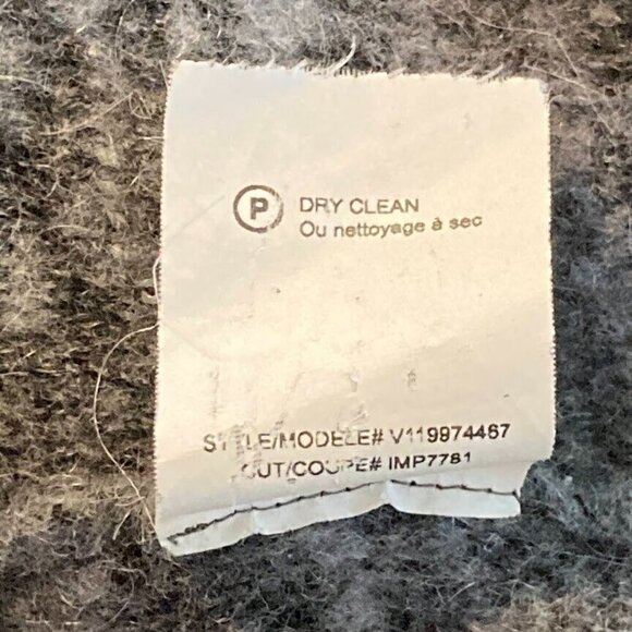 Vince Ombre Pullover Sweater Wool Sparkle Whimsy Dark Academia Grandma Core M - Picture 6 of 6